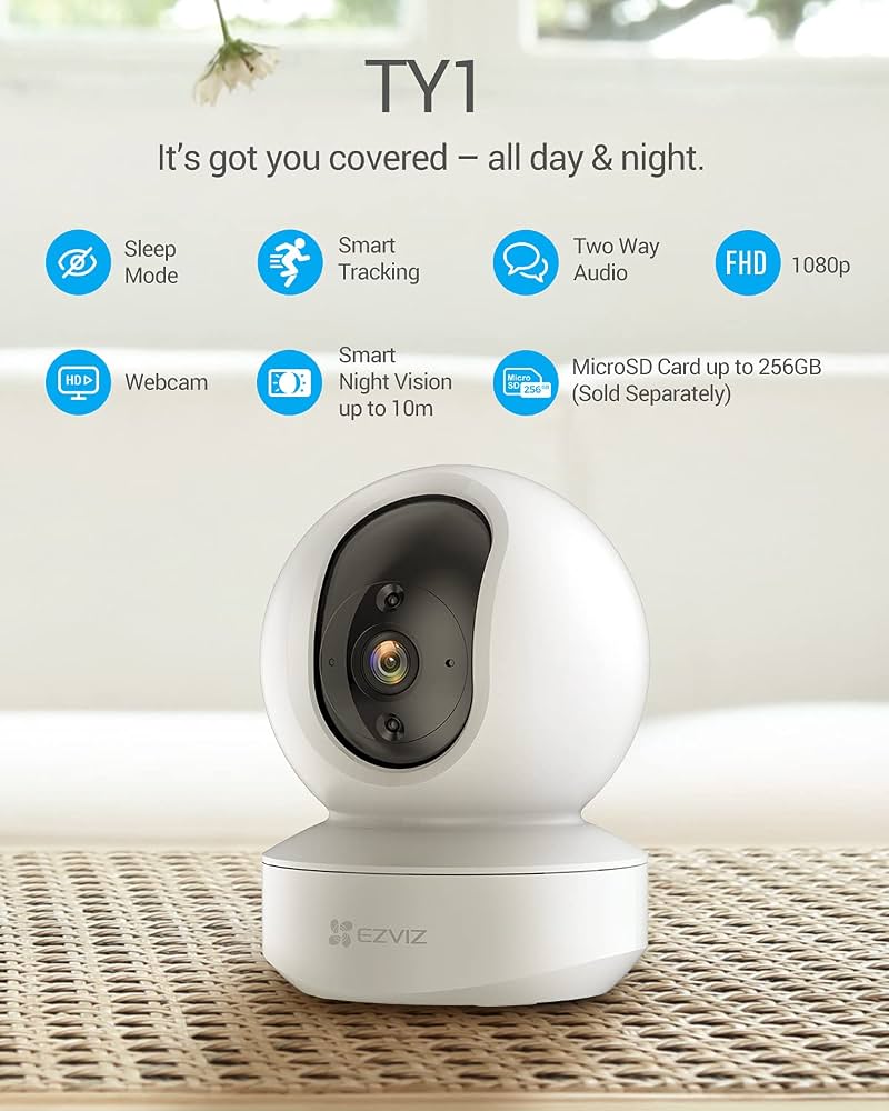 EZVIZ Single Lens Indoor TY1 Camera View