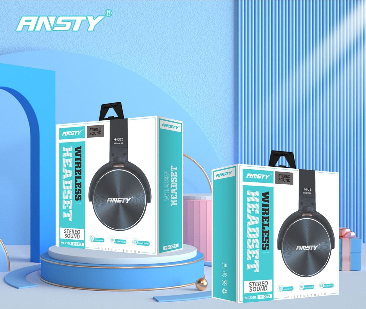 Buy Ansty Bluetooth Headset HF H-003 Headphone ANSTY online in Sri Lanka